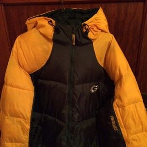Green bay packers winter jacket